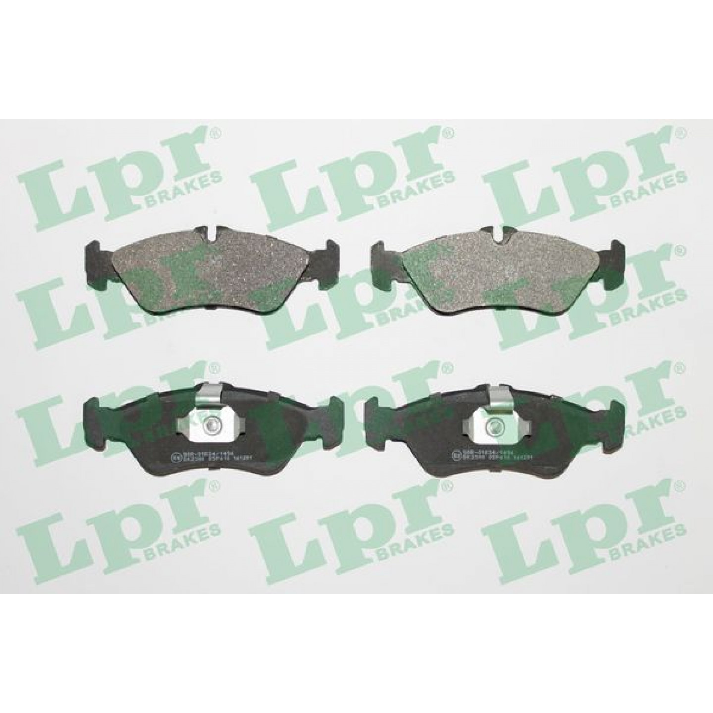 Kit de plaquettes de frein, frein à disque LPR 05P610