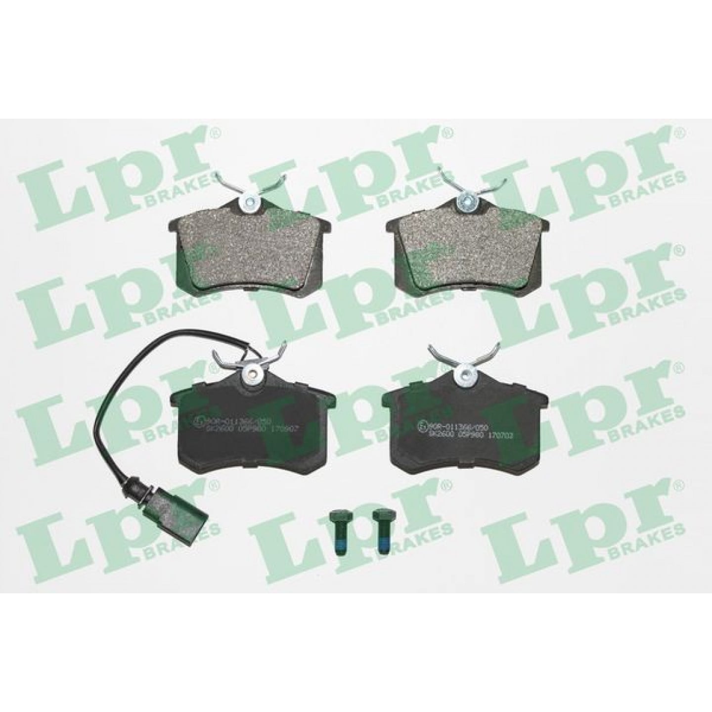 Lpr Kit Pastiglie Freno, Freno A Disco 05P980