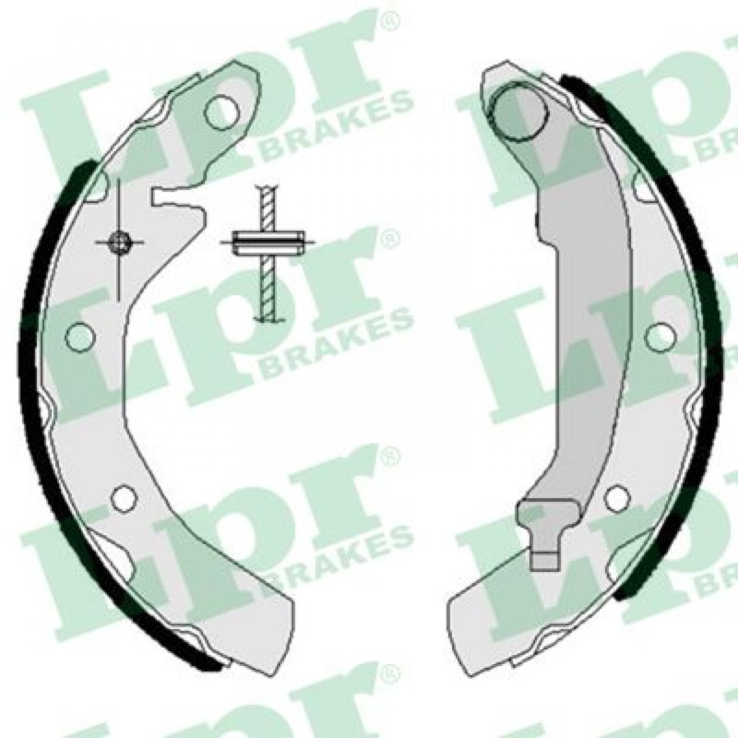 Bremsbackensatz LPR 07260