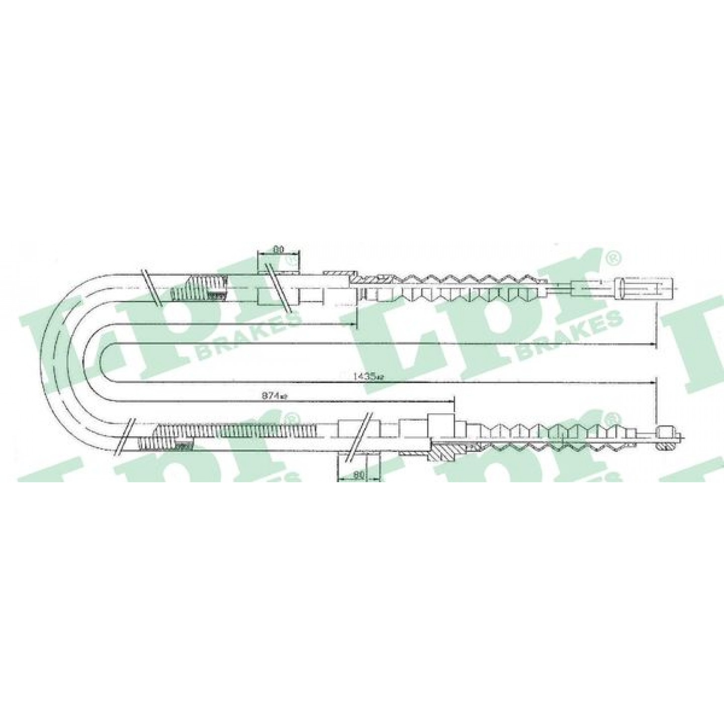 Lpr Cavo Comando, Freno Stazionamento C0031b