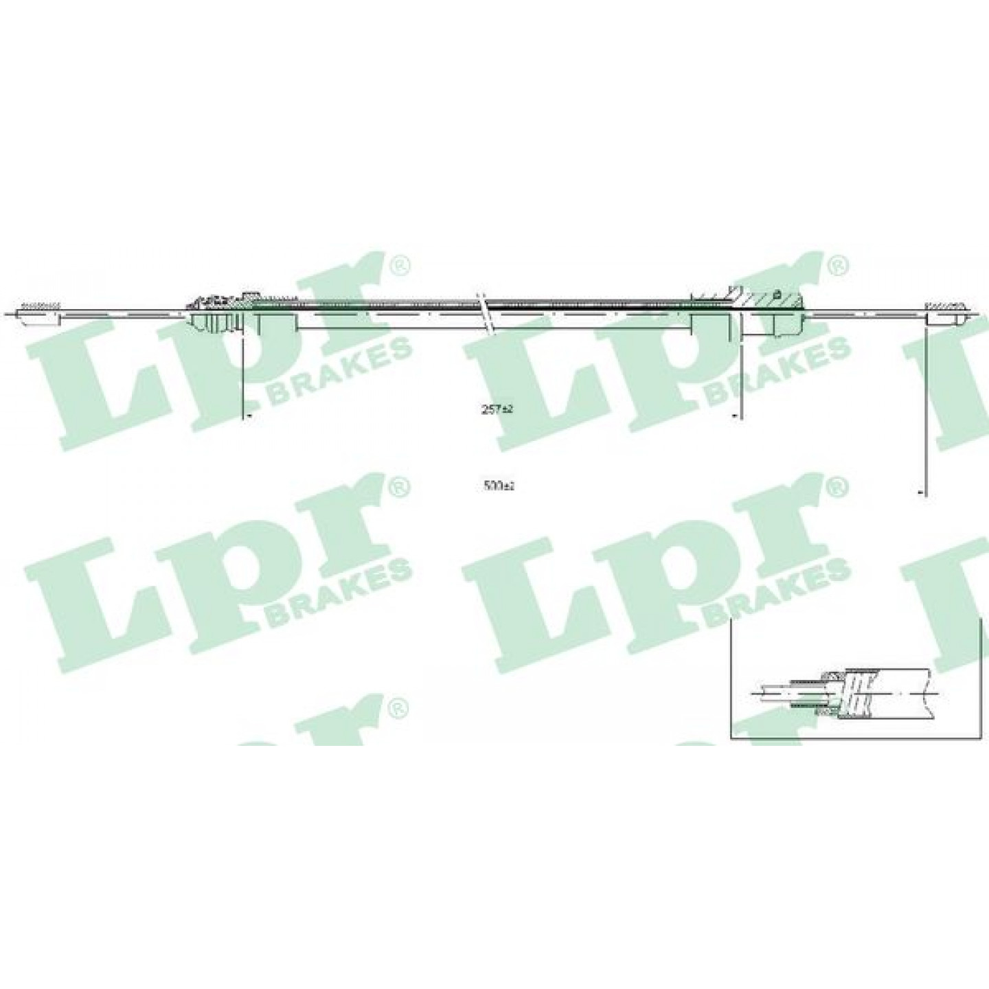 Kabel, Feststellbremse LPR C0212B
