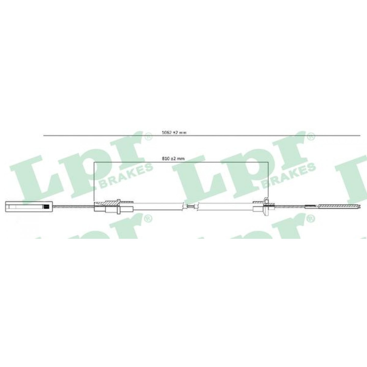 Cable de embrague LPR C0256C
