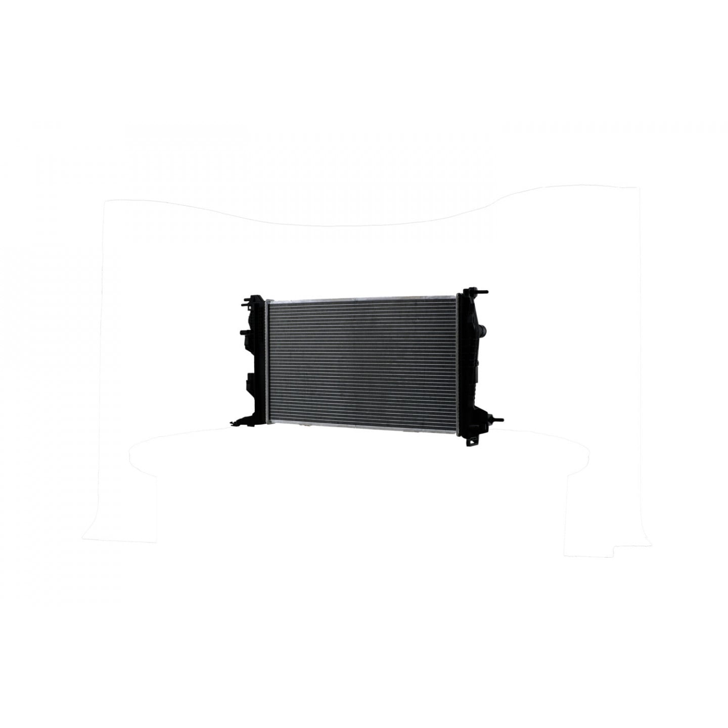 Radiateur HELLA 8MK 366 300-971