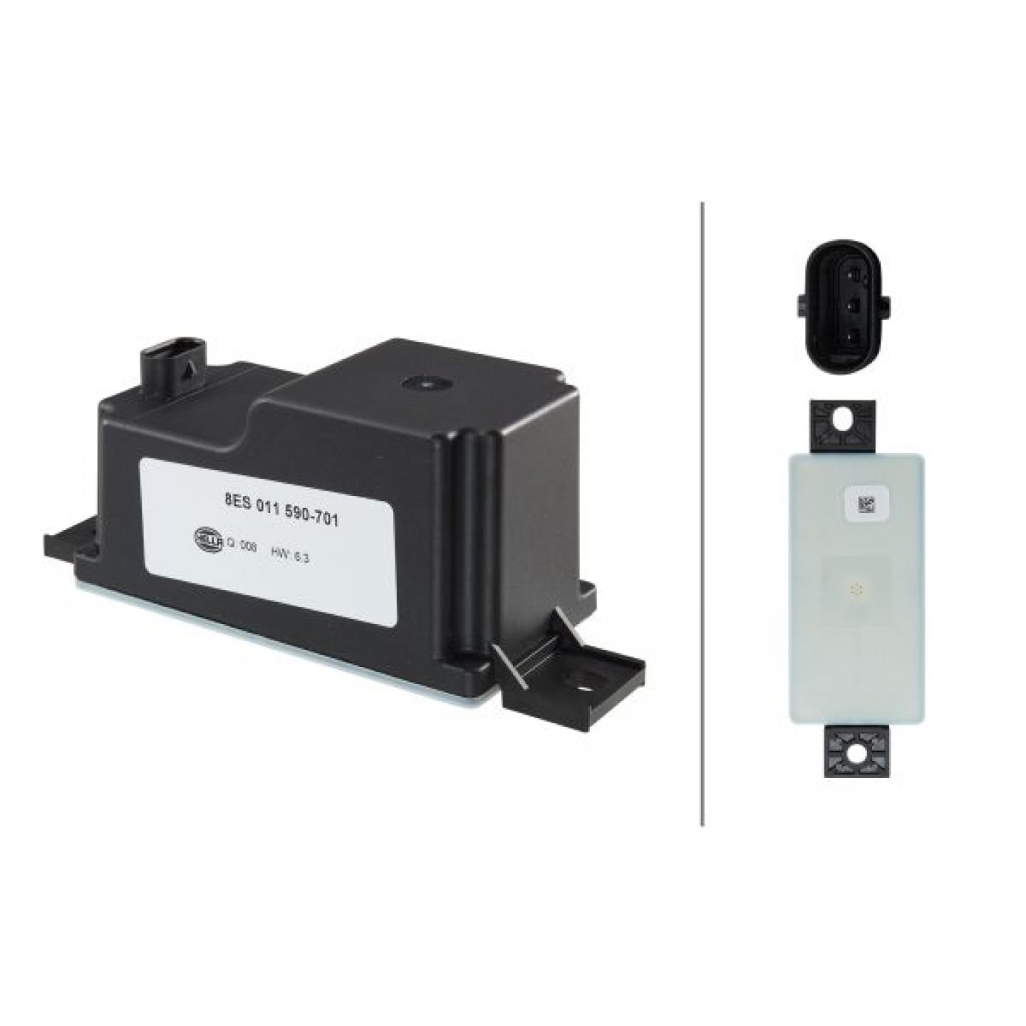 Voltage Stabiliser, start/stop system HELLA 8ES 011 590-701