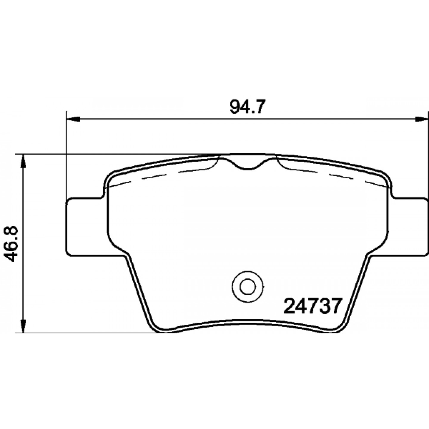 Bremseklodser HELLA 8DB 355 013-851