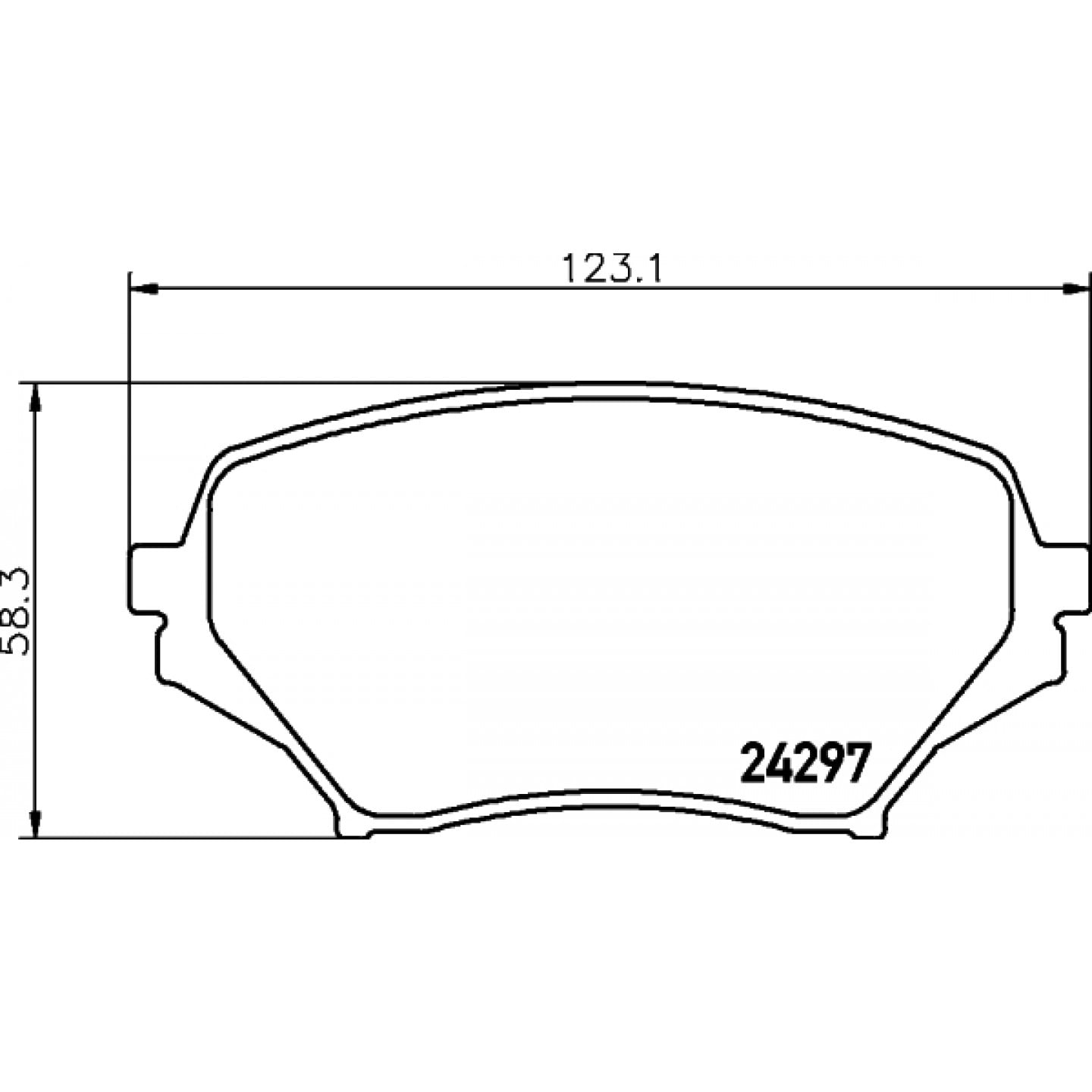 Bremseklodser HELLA 8DB 355 006-771