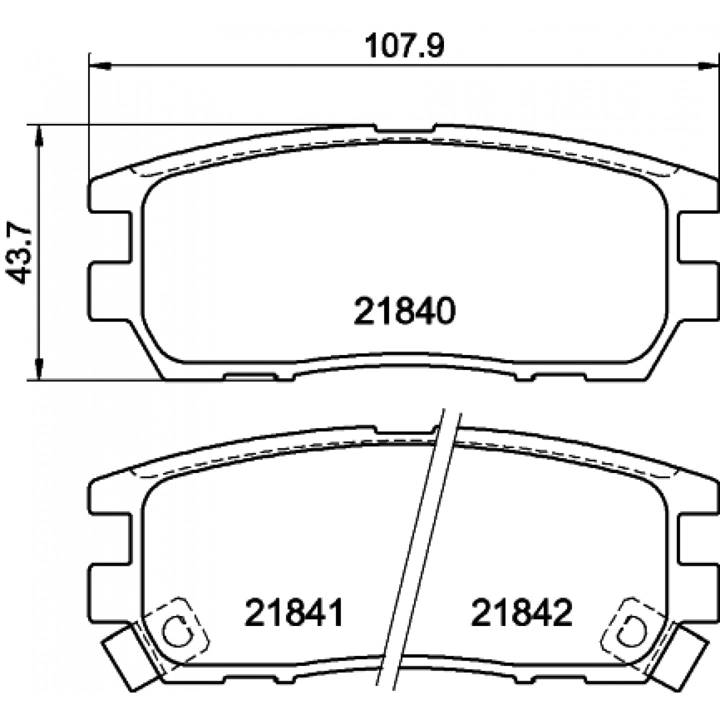 Bremseklodser HELLA 8DB 355 016-471