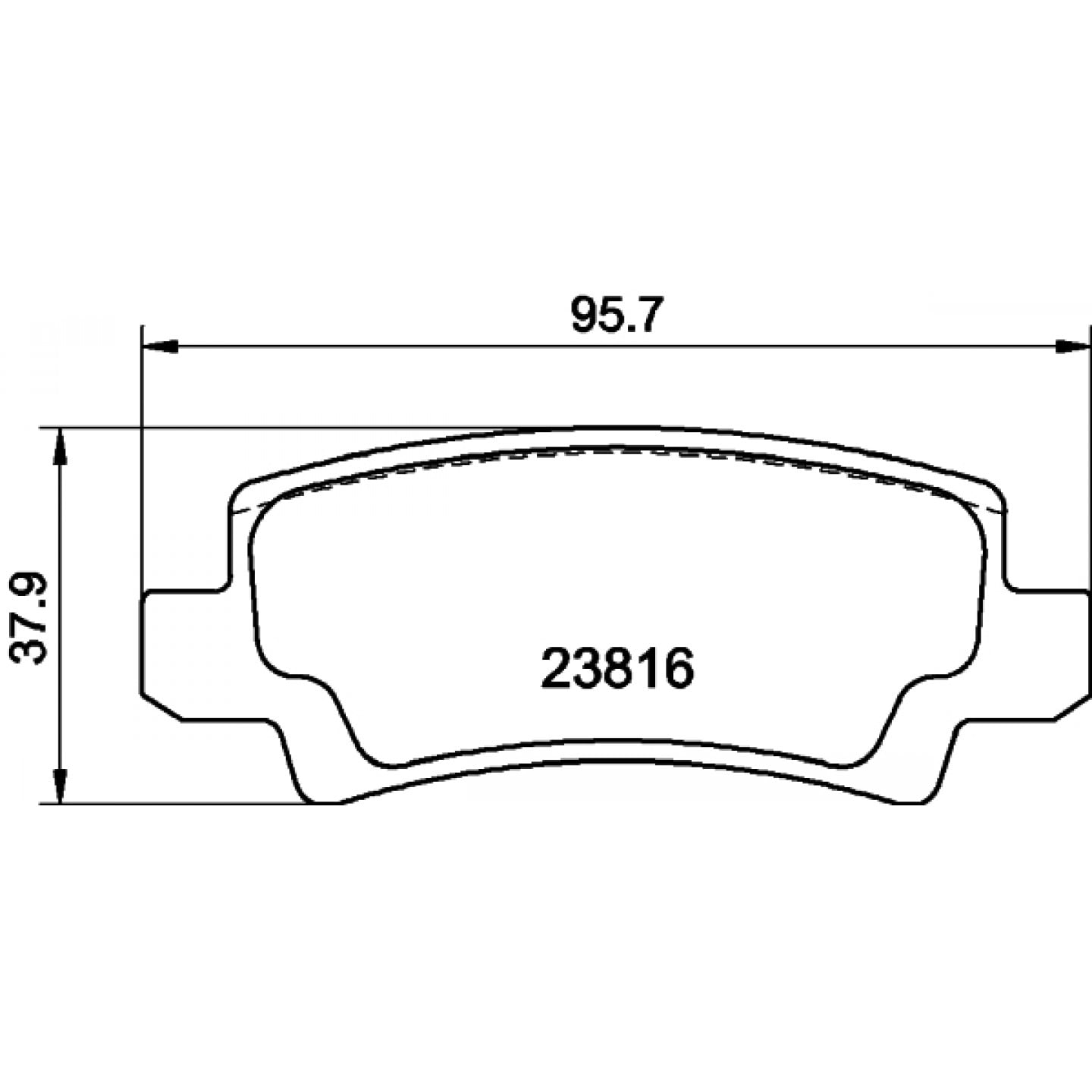 Bremseklodser HELLA 8DB 355 010-841