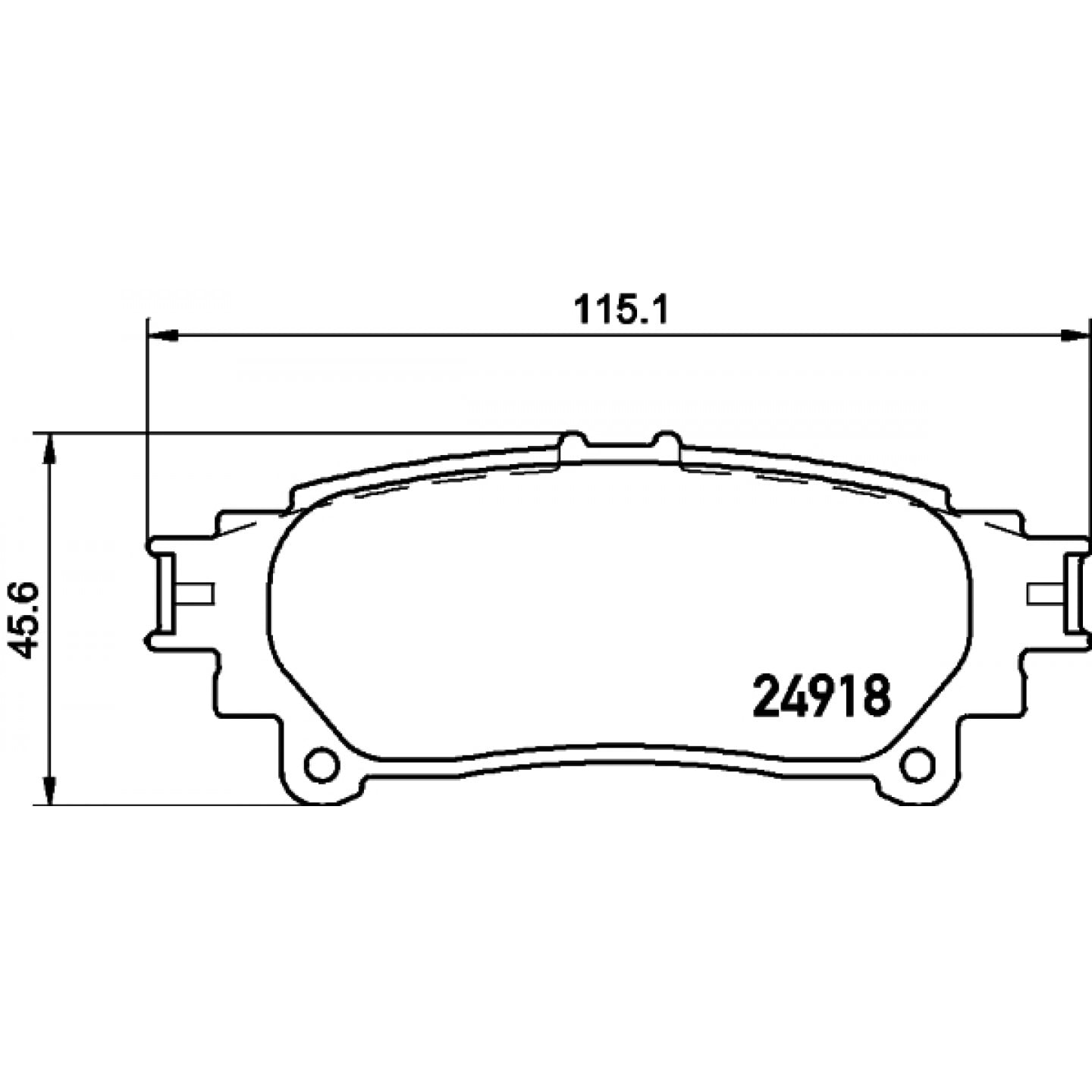 Bremseklodser HELLA 8DB 355 015-371