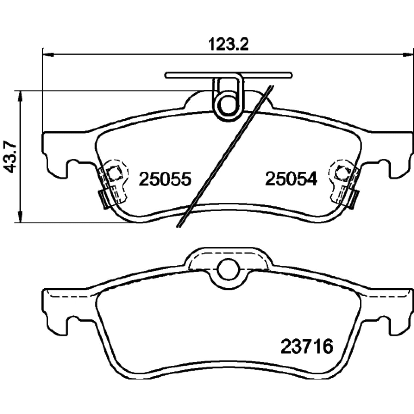 Bremseklodser HELLA 8DB 355 020-501