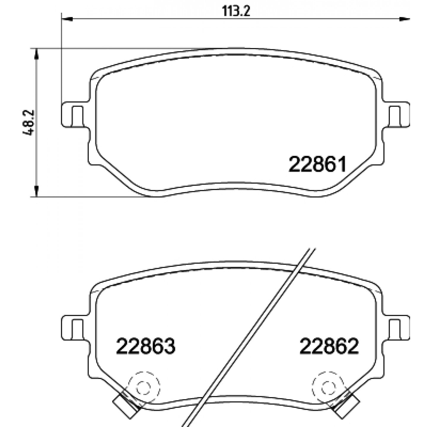 Bremseklodser HELLA 8DB 355 037-951