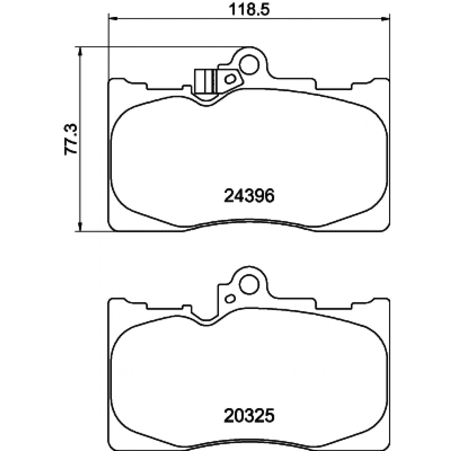 Bremseklodser HELLA 8DB 355 012-121