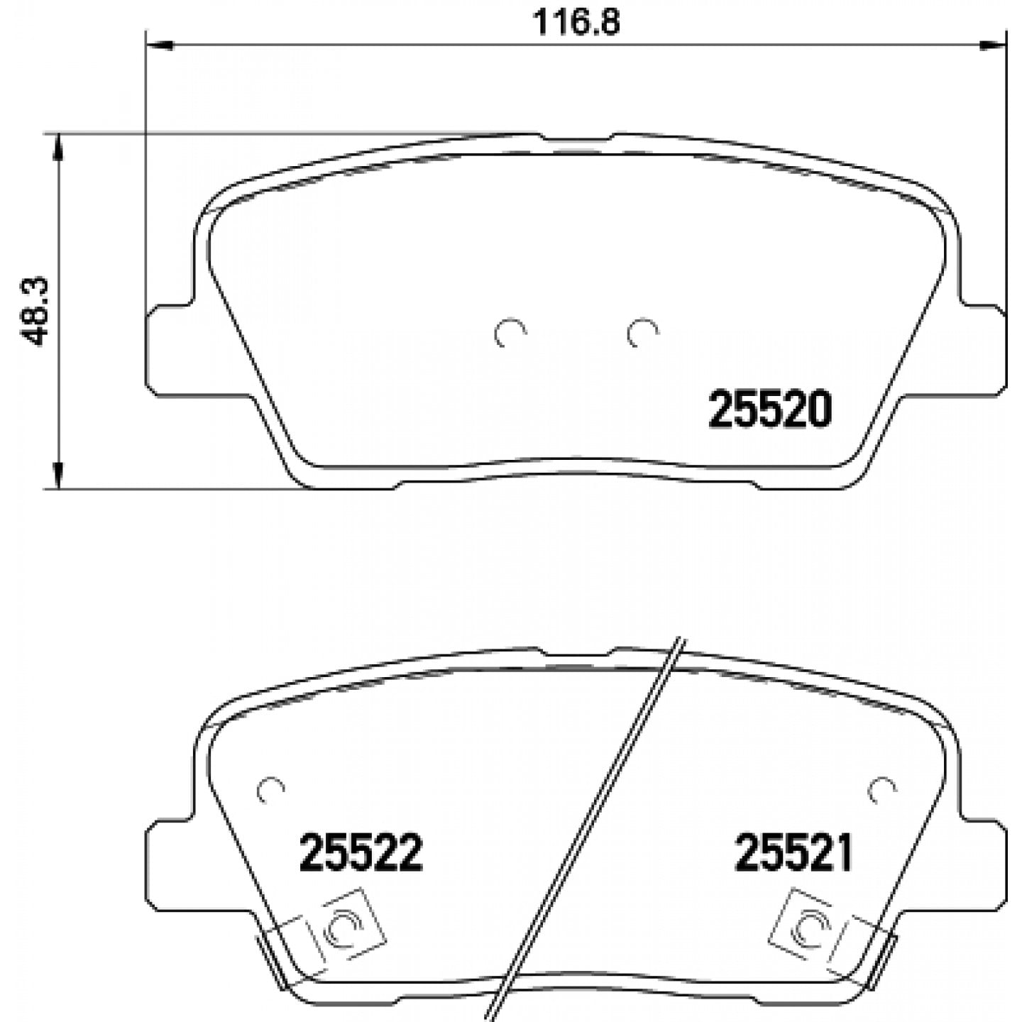 Bremseklodser HELLA 8DB 355 020-101