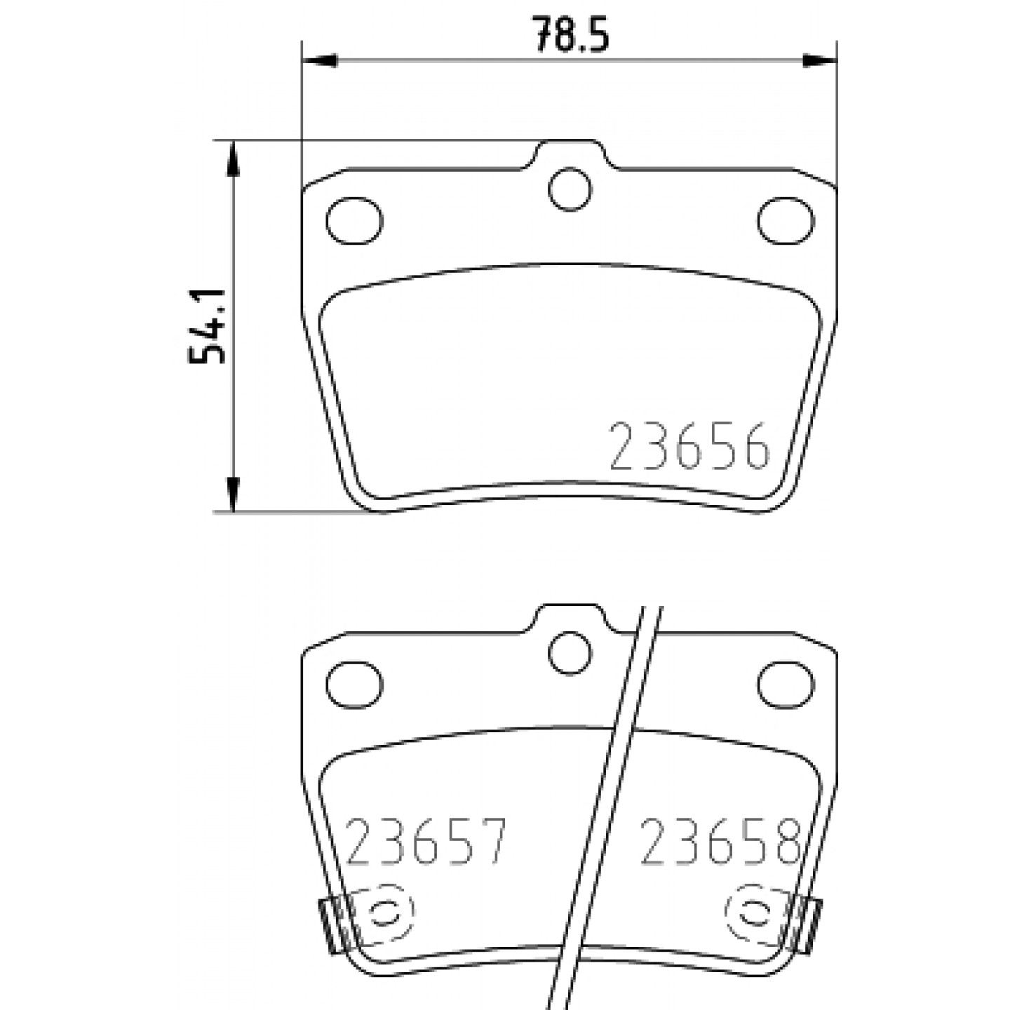 Sada brzdových destiček, kotoučová brzda HELLA 8DB 355 010-521