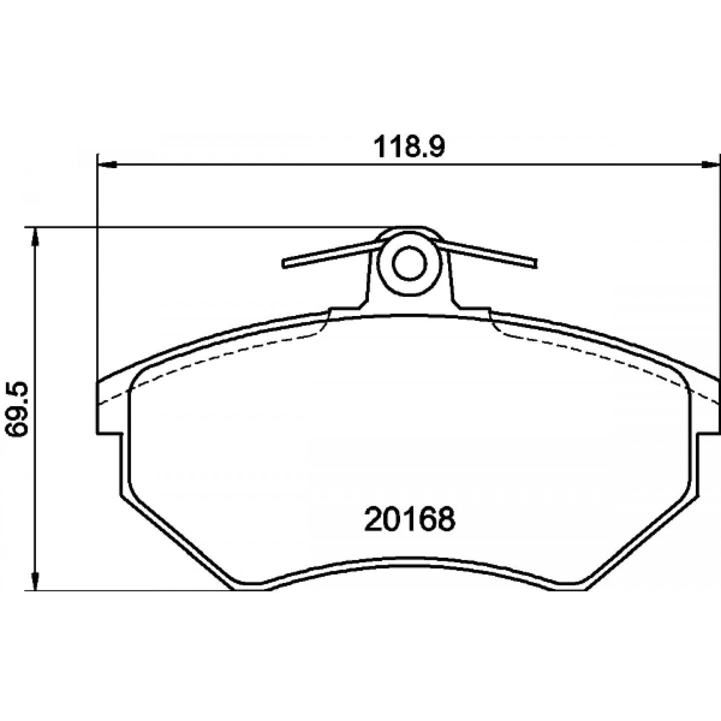 Bremseklodser HELLA 8DB 355 017-901