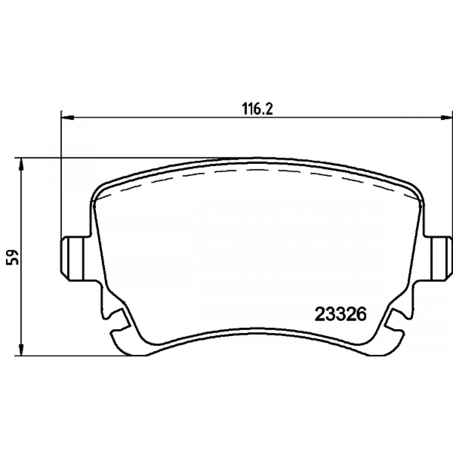 Bremseklodser HELLA 8DB 355 010-971