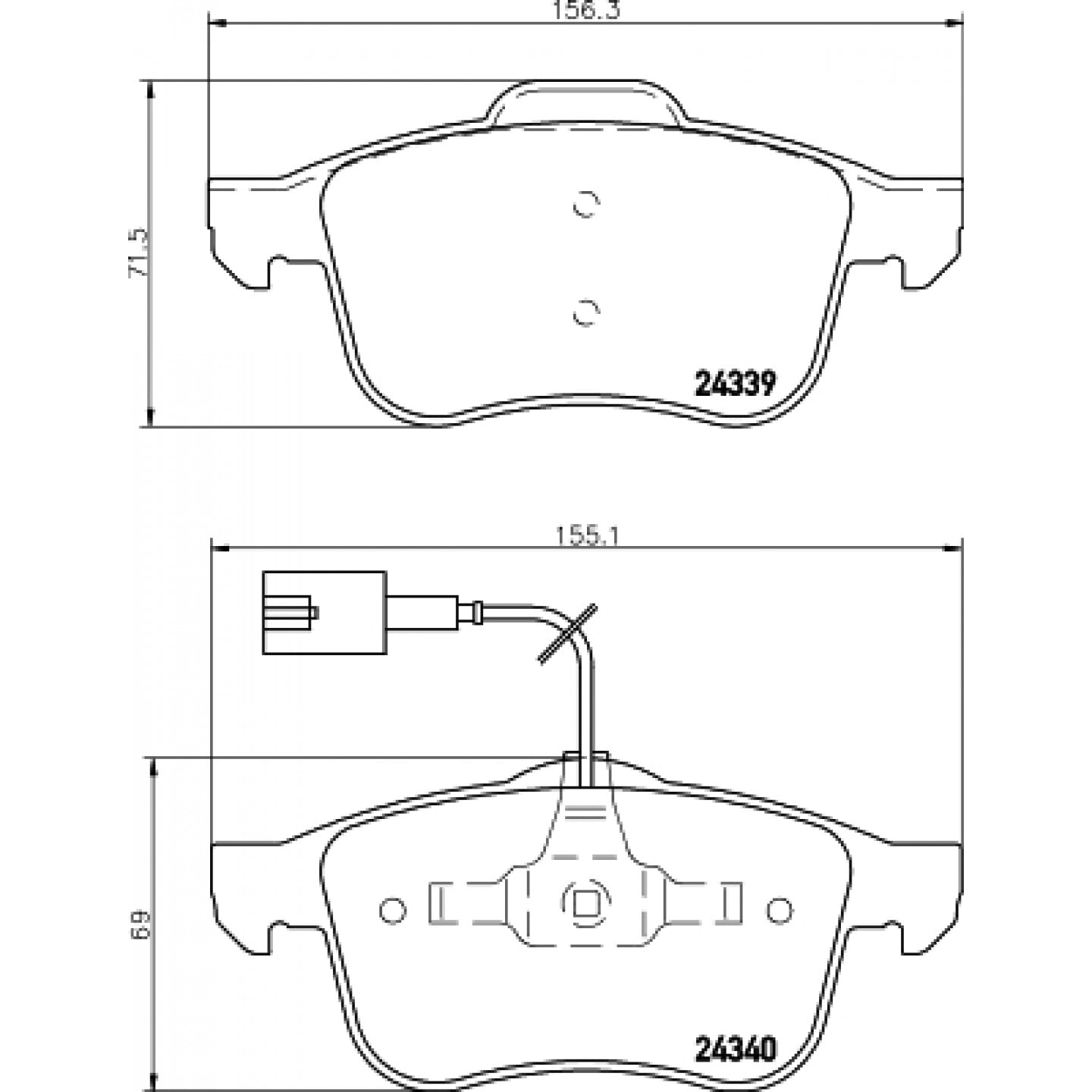 Bremseklodser HELLA 8DB 355 006-901