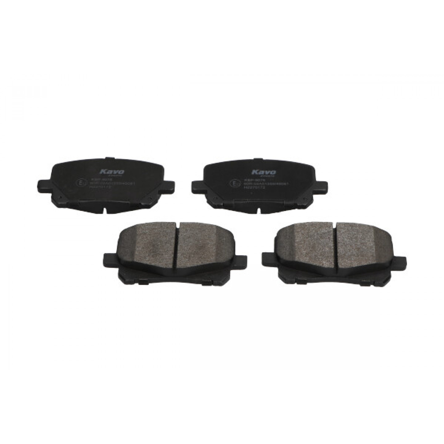 Bremsbelagsatz, Scheibenbremse KAVO PARTS KBP-9076