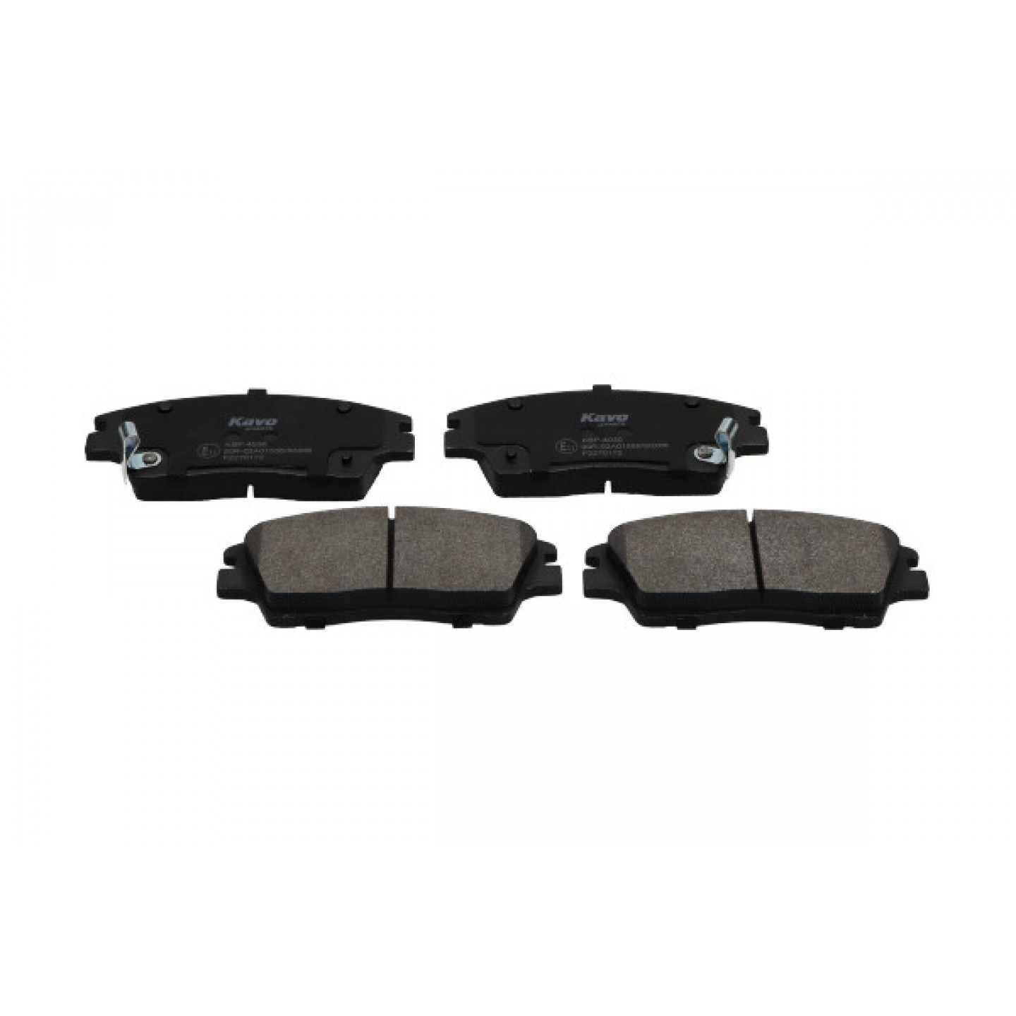 Kit Pastiglie Freno Anteriori Kavo KBP-2014 Per Honda Civic VIII (2005-) – 4 Pezzi Con Segnalazione Acustica