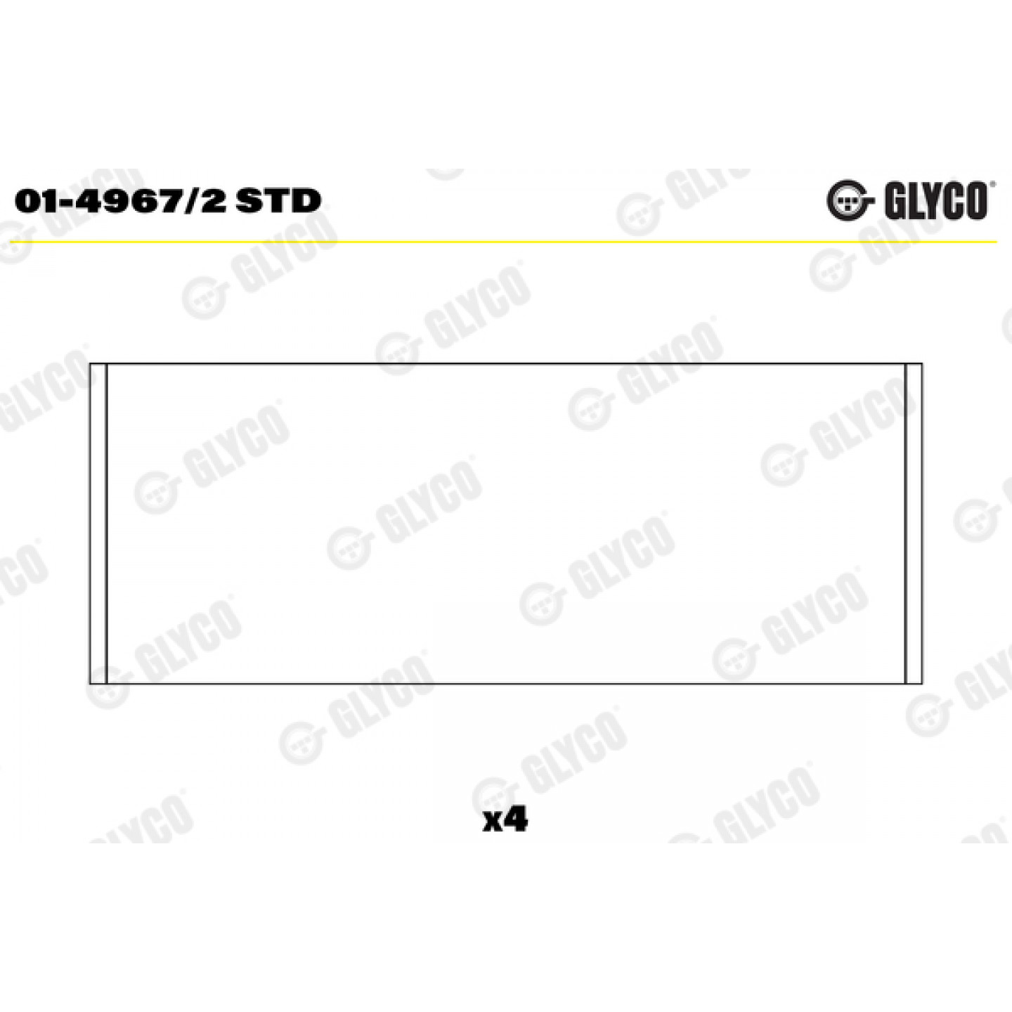 Lejer i den store ende GLYCO 01-4967/2 STD
