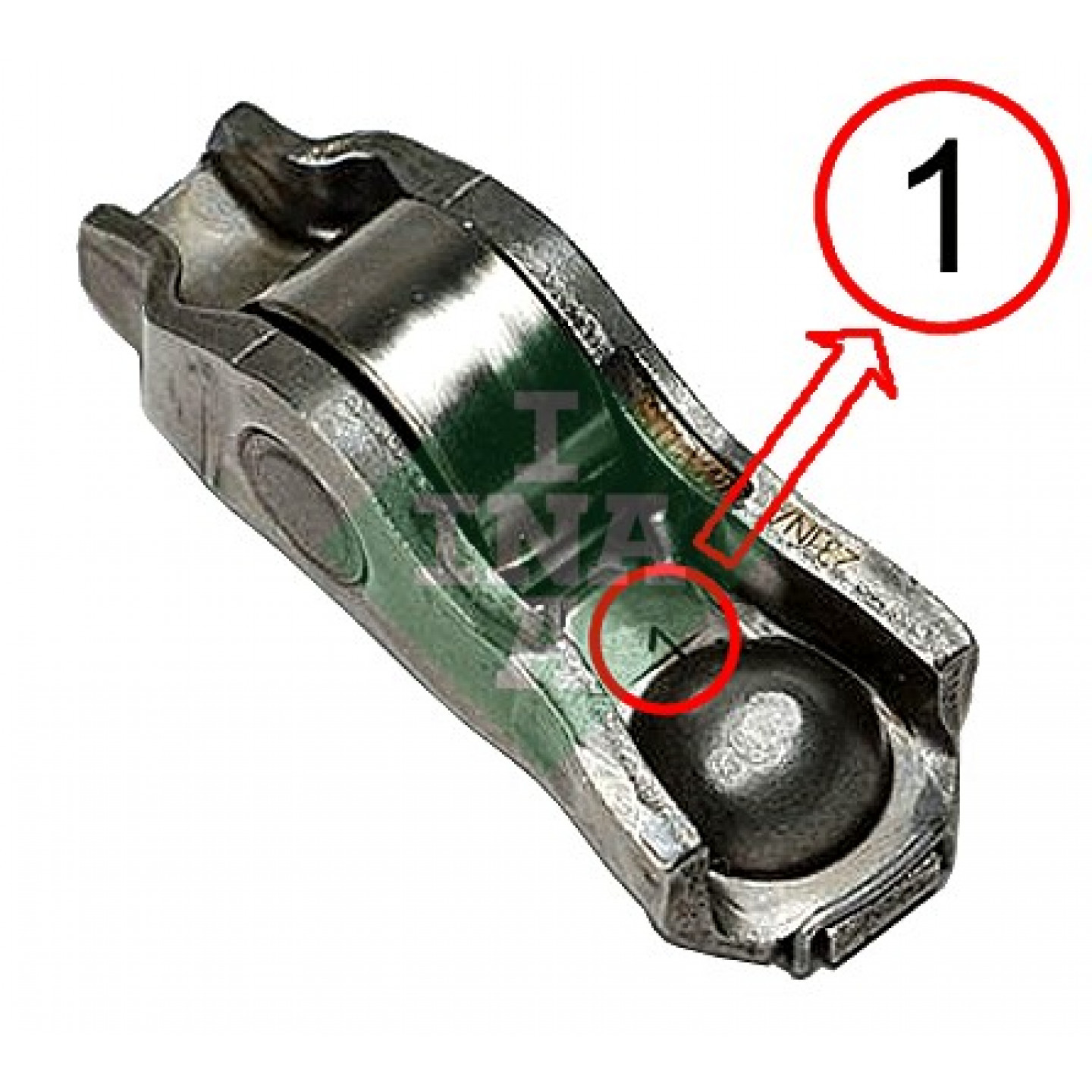 Ventilvippearm, motorstyring INA 422 0221 10