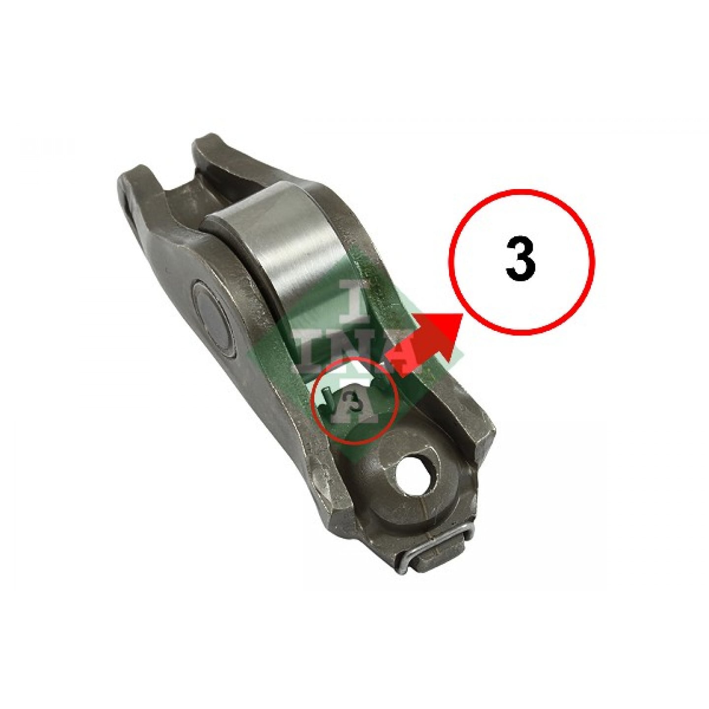 Ventilvippearm, motorstyring INA 422 0234 10