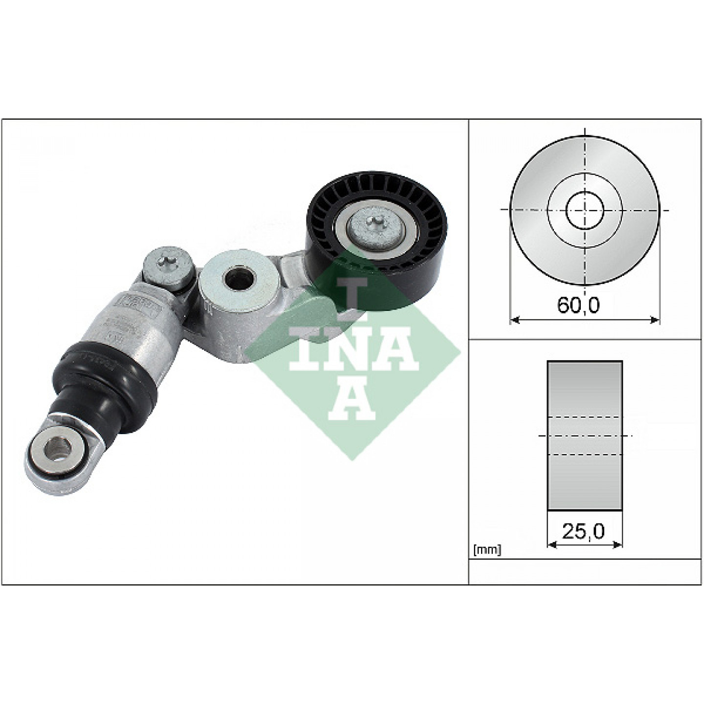 Ina 534 177 10 Tendicinghia – Qualità OE, Compatibile Con BMW Serie 1, 3, X1, Z4 (Lista Modelli)