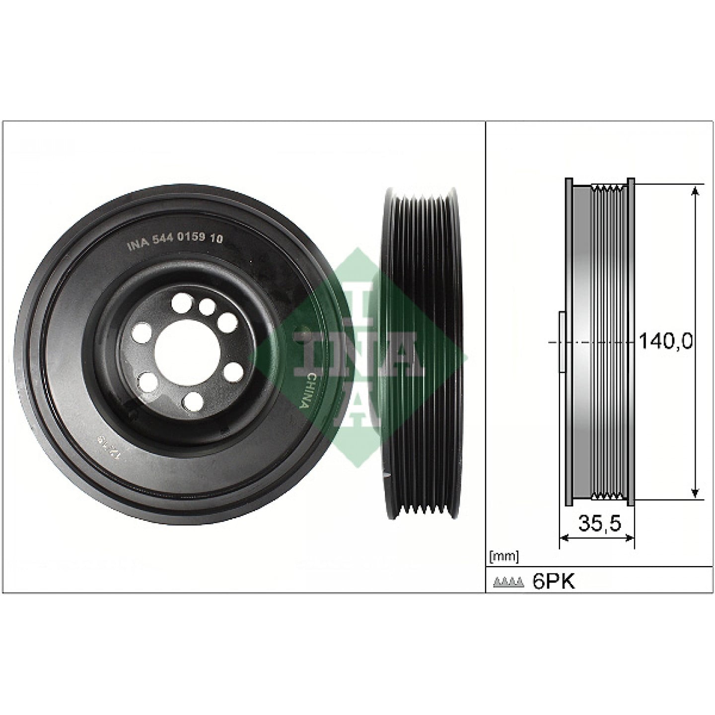 Polia, cambota INA 544 0159 10