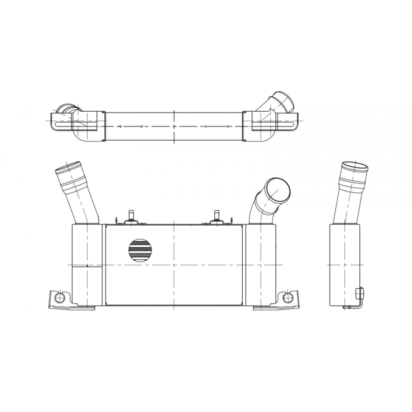 Intercooler, échangeur NRF 309098