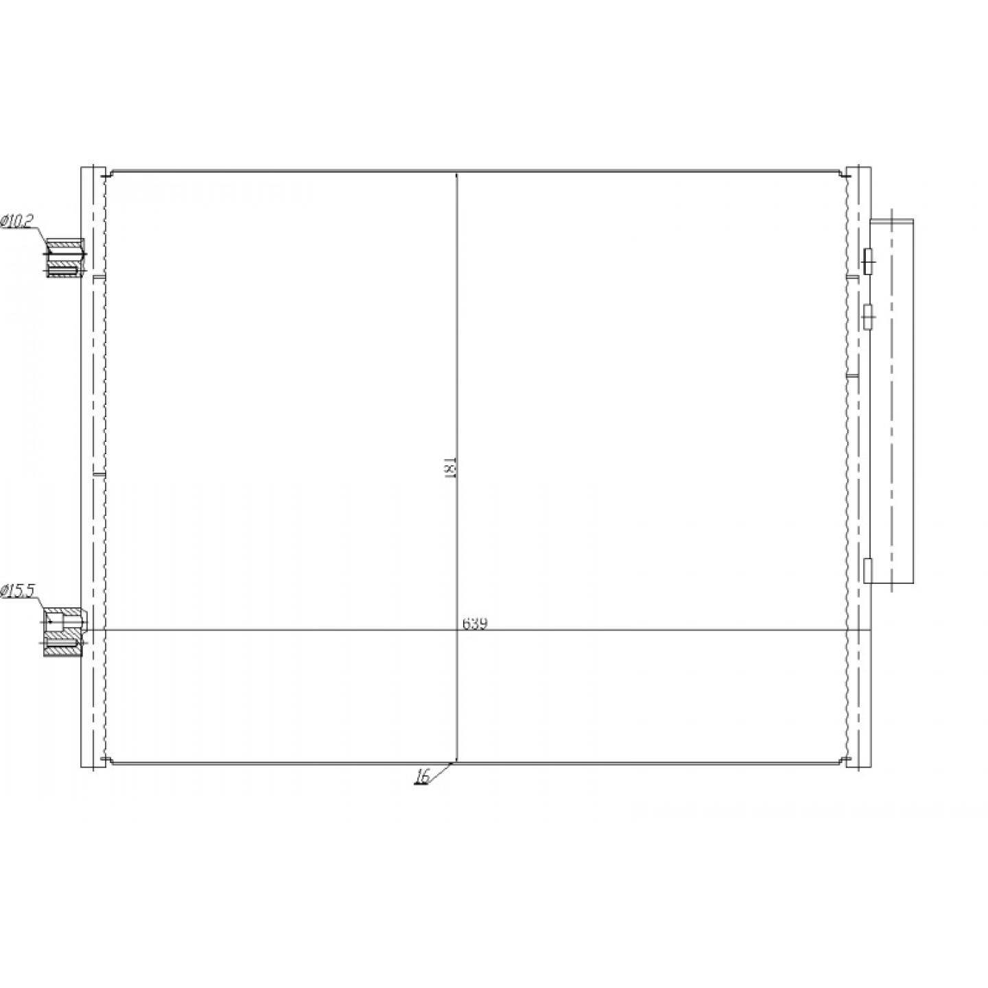 Nrf Condenseur, Climatisation 350458