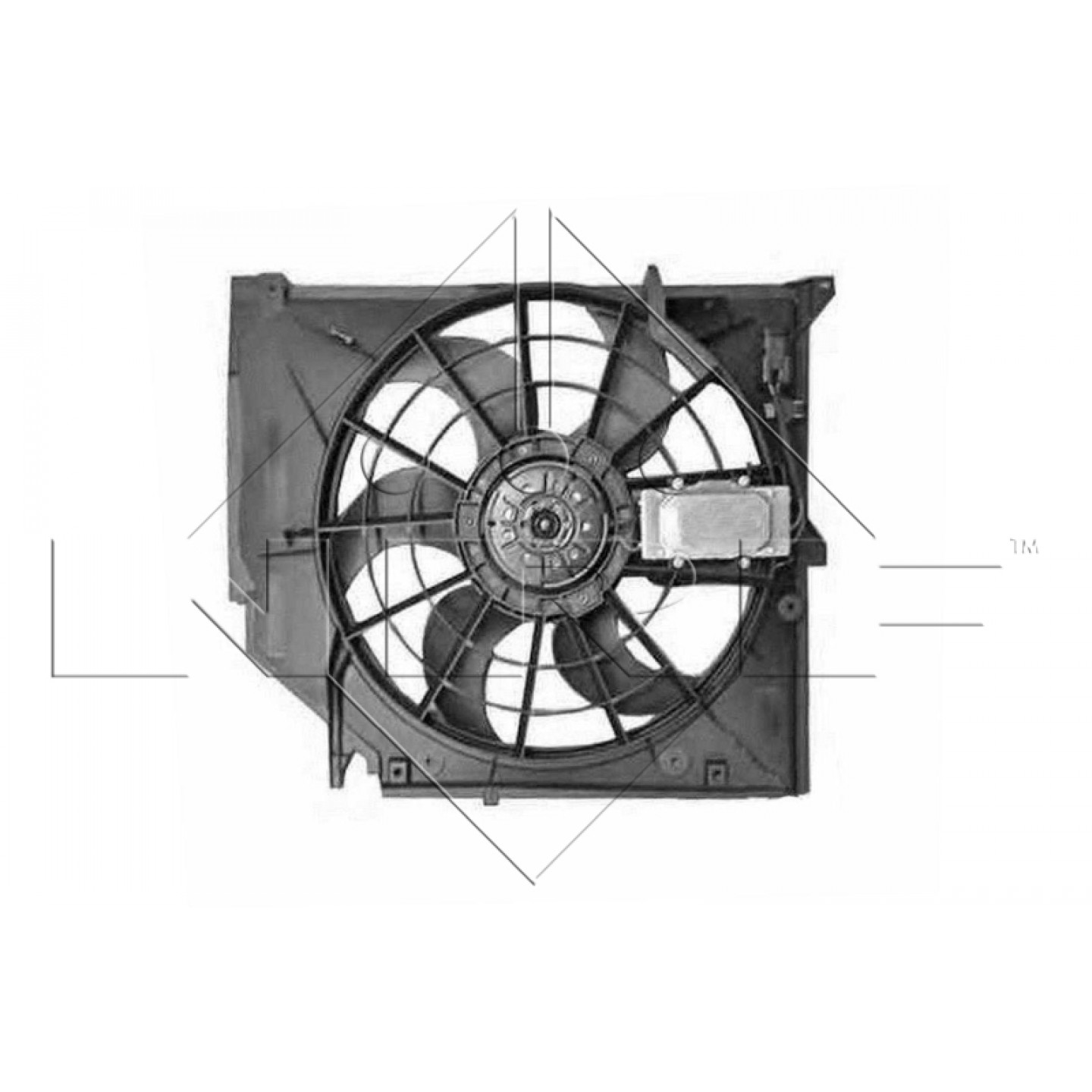 Ventilátor, chladič NRF 47026