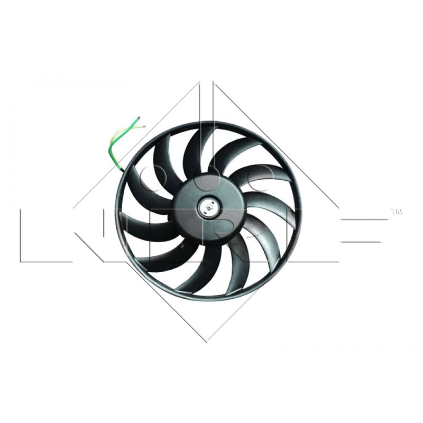 Ventilator, radiator NRF 47422