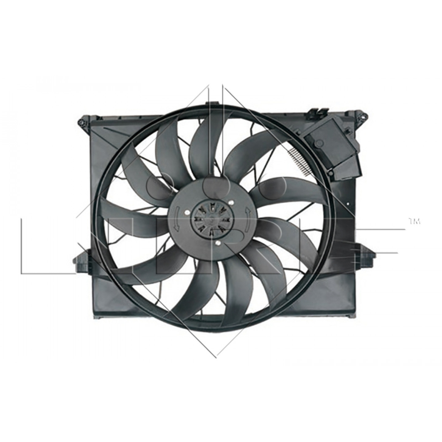 Ventilator, radiator NRF 47731