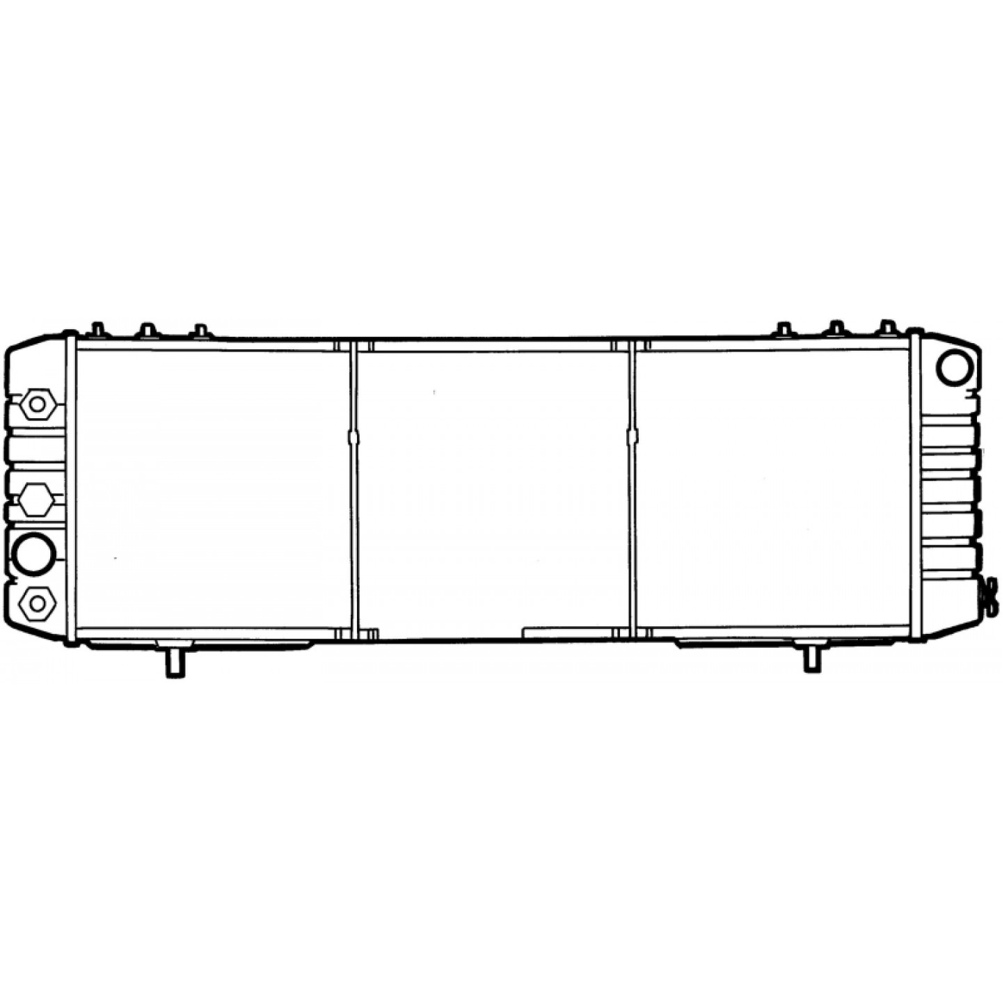 Chladič, chlazení motoru NRF 50391