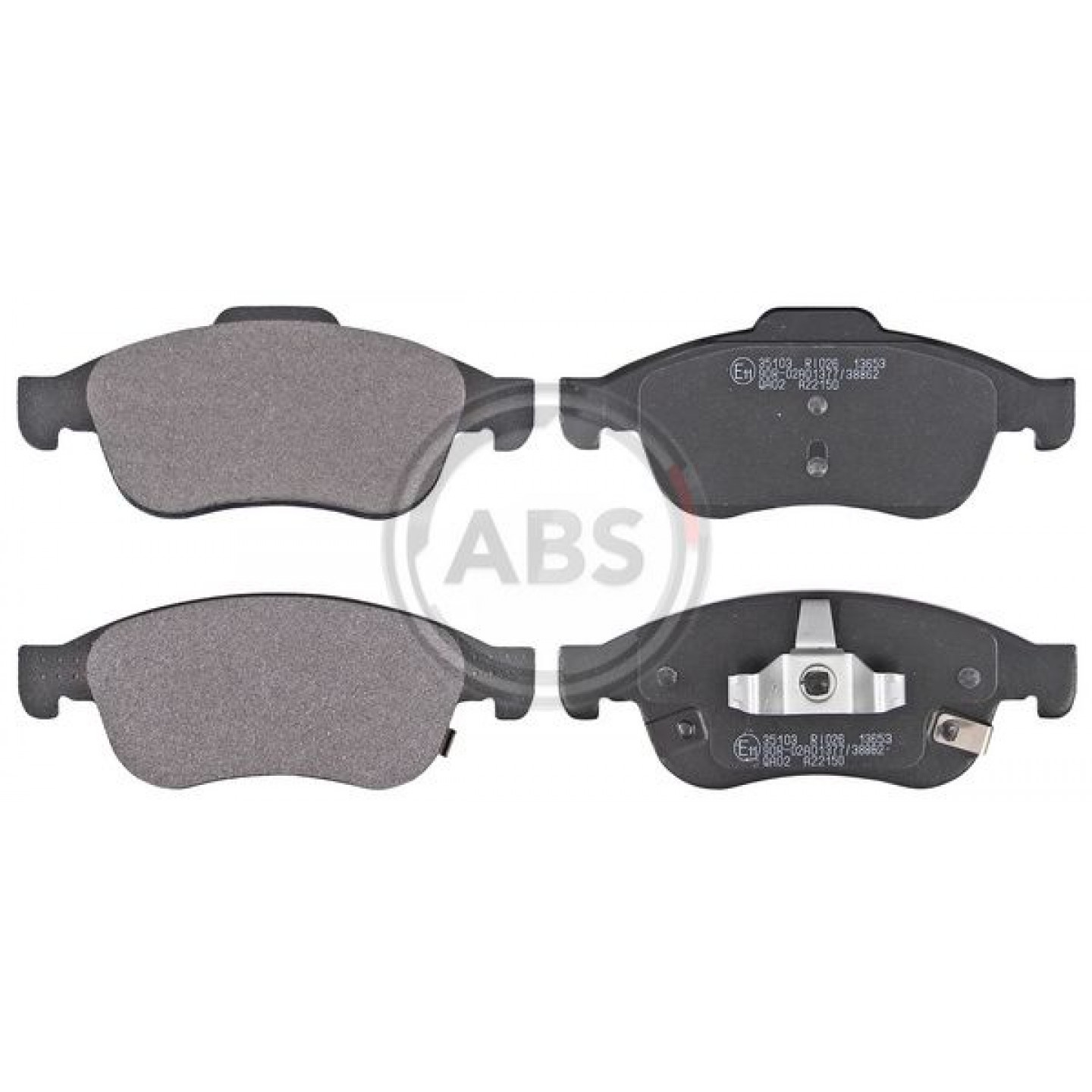 Kit pastiglie freno, Freno a disco A.B.S. 35103
