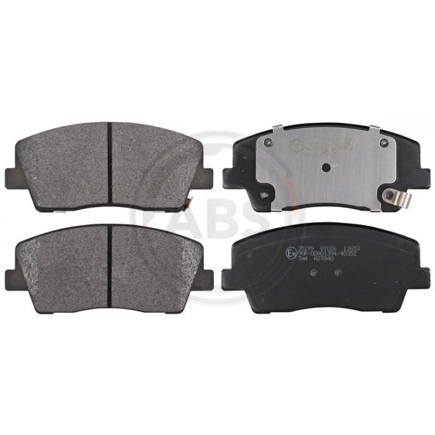 Kit pastiglie freno, Freno a disco A.B.S. 35199