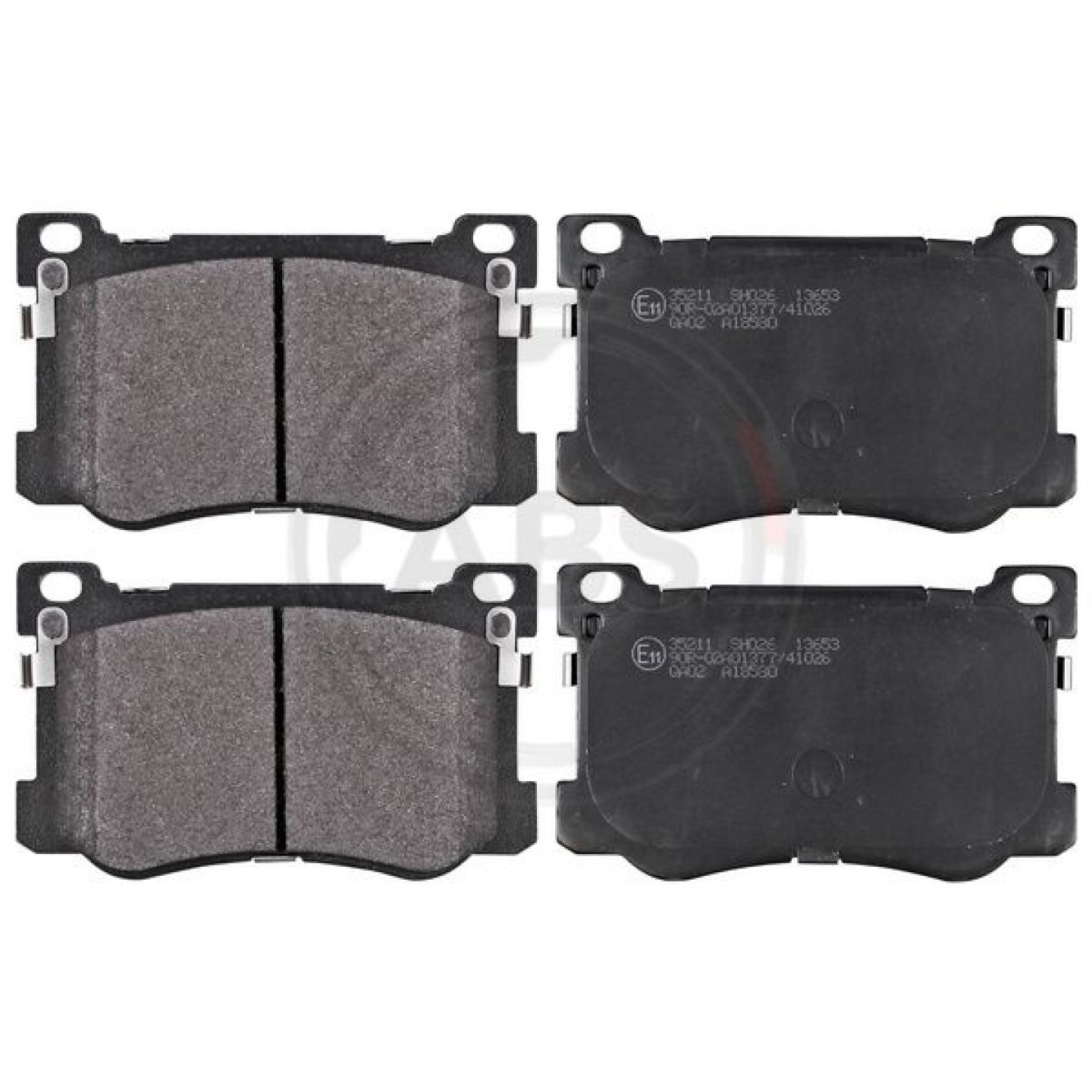 Kit pastiglie freno, Freno a disco A.B.S. 35211