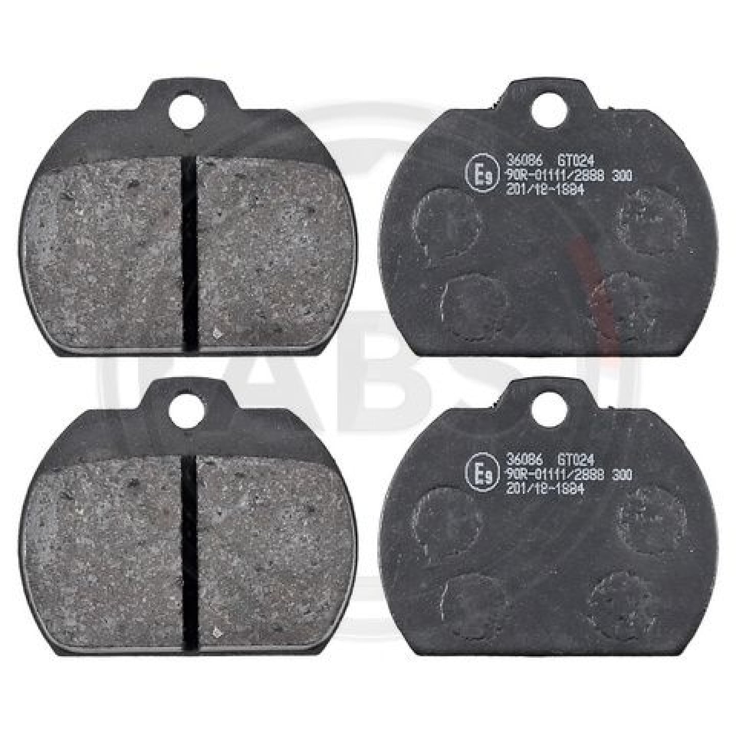 Kit pastiglie freno, Freno a disco A.B.S. 36086