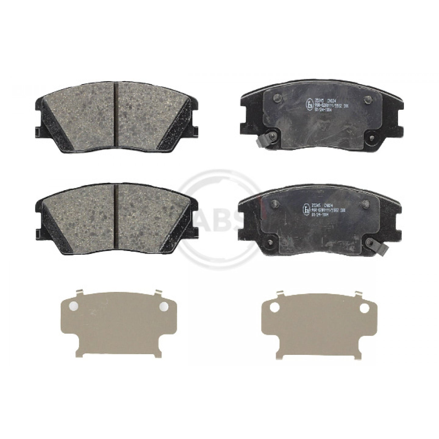 Kit pastiglie freno, Freno a disco A.B.S. 35345