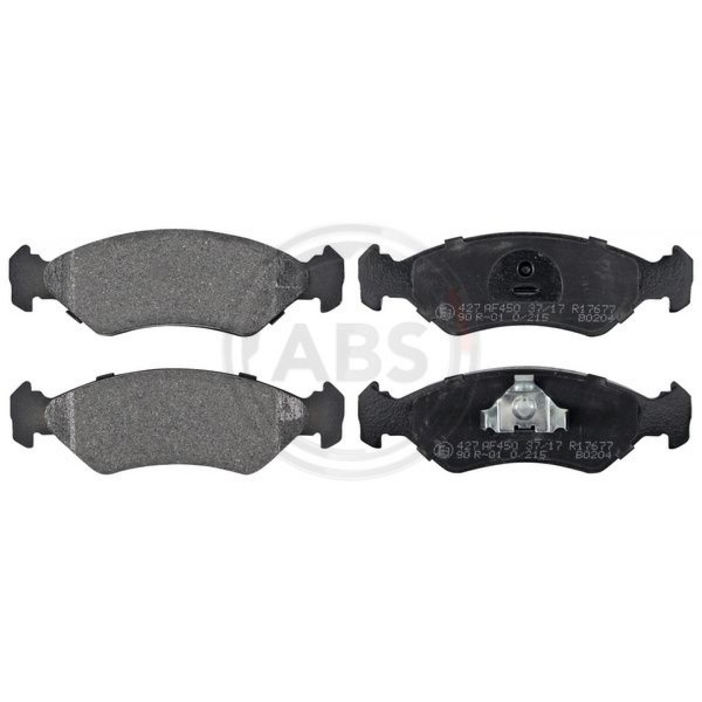 Kit pastiglie freno, Freno a disco A.B.S. 36707