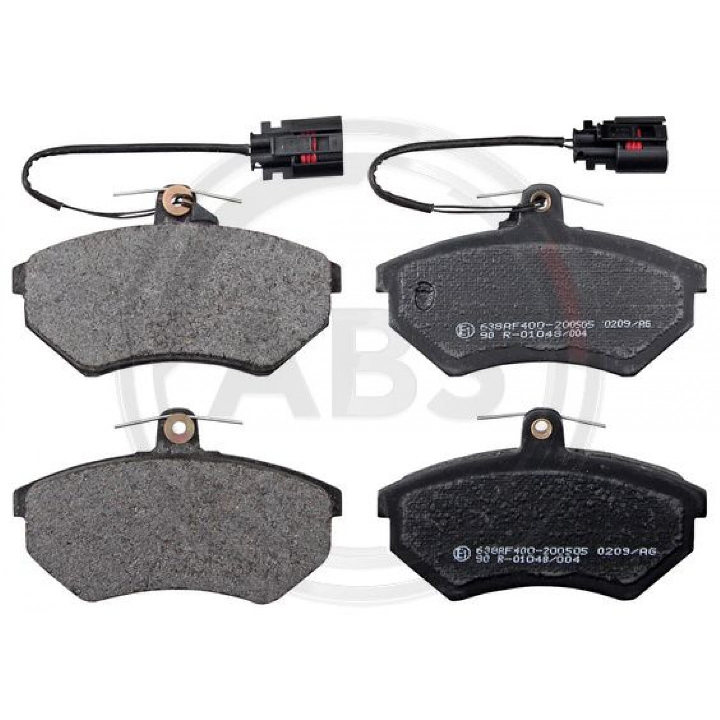 Kit pastiglie freno, Freno a disco A.B.S. 36811