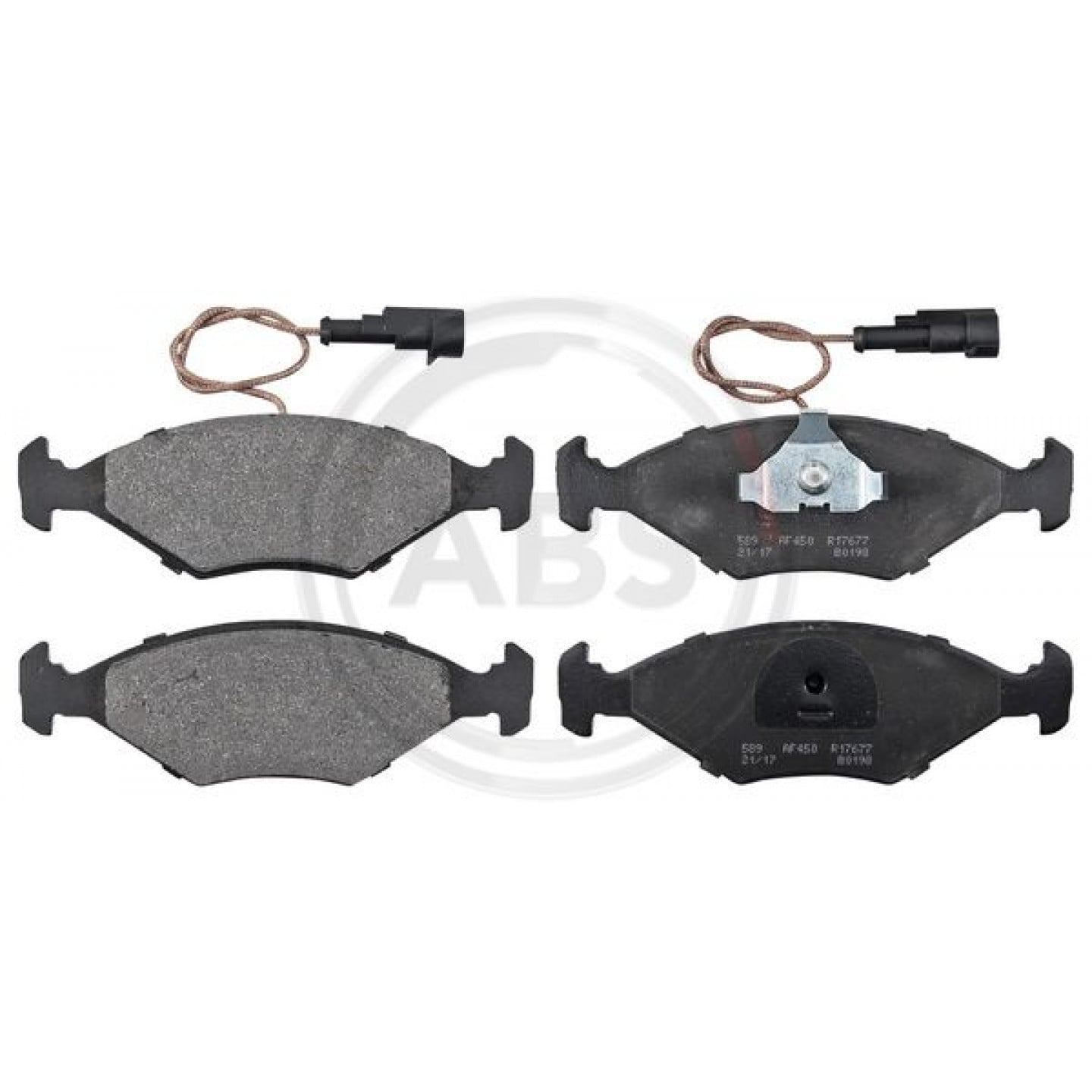 Kit pastiglie freno, Freno a disco A.B.S. 36855