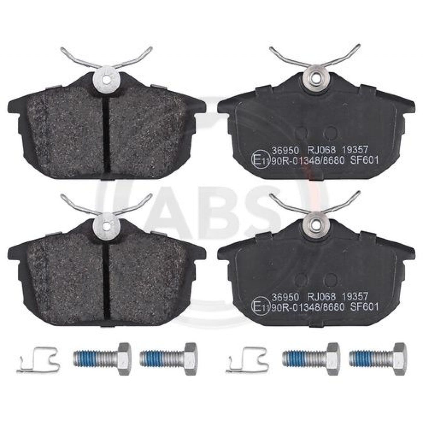 Kit de plaquettes de frein, frein à disque A.B.S. 36950
