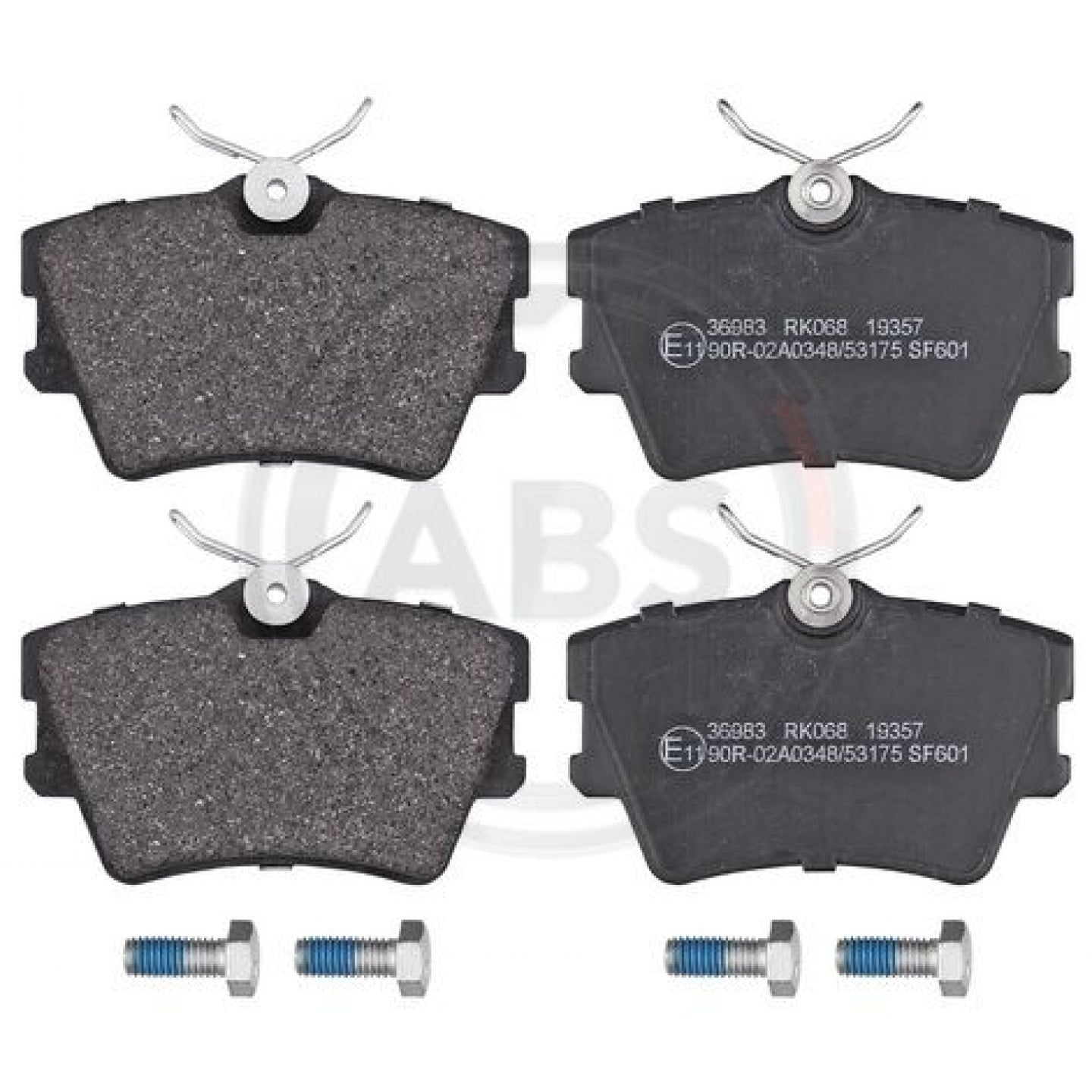Kit pastiglie freno, Freno a disco A.B.S. 36983