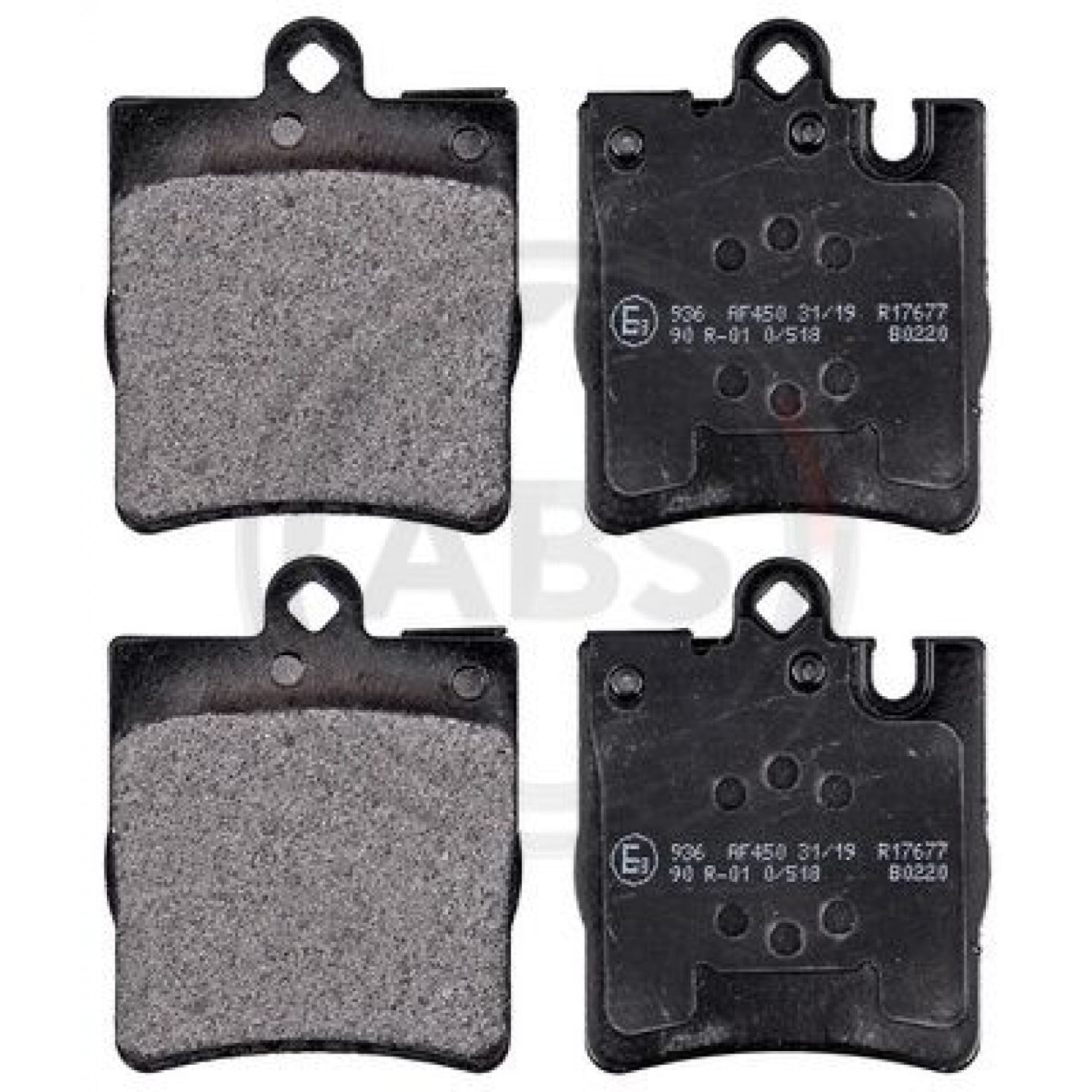 Kit pastiglie freno, Freno a disco A.B.S. 37022