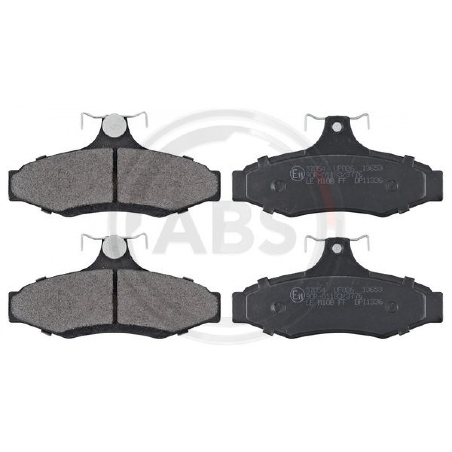 Kit pastiglie freno, Freno a disco A.B.S. 37054
