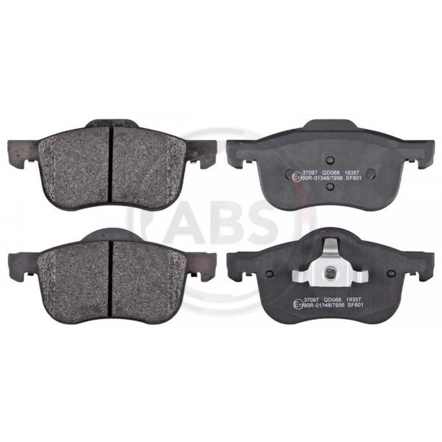 Kit pastiglie freno, Freno a disco A.B.S. 37097