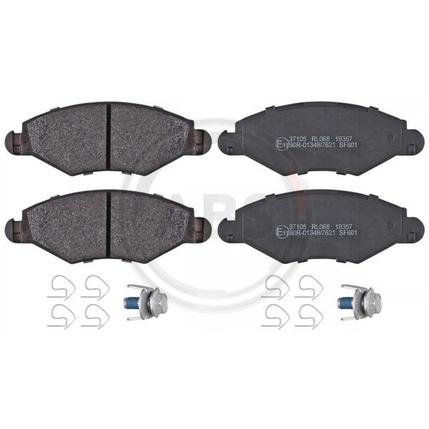 Kit pastiglie freno, Freno a disco A.B.S. 37105