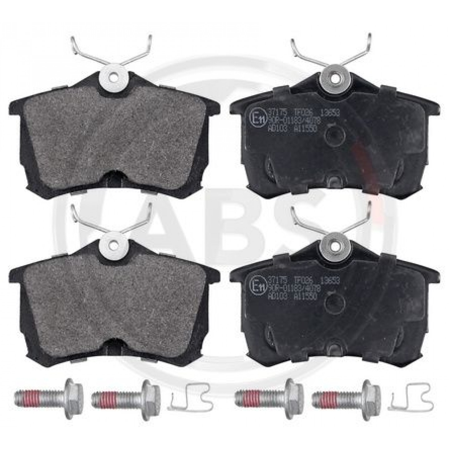 Kit pastiglie freno, Freno a disco A.B.S. 37175