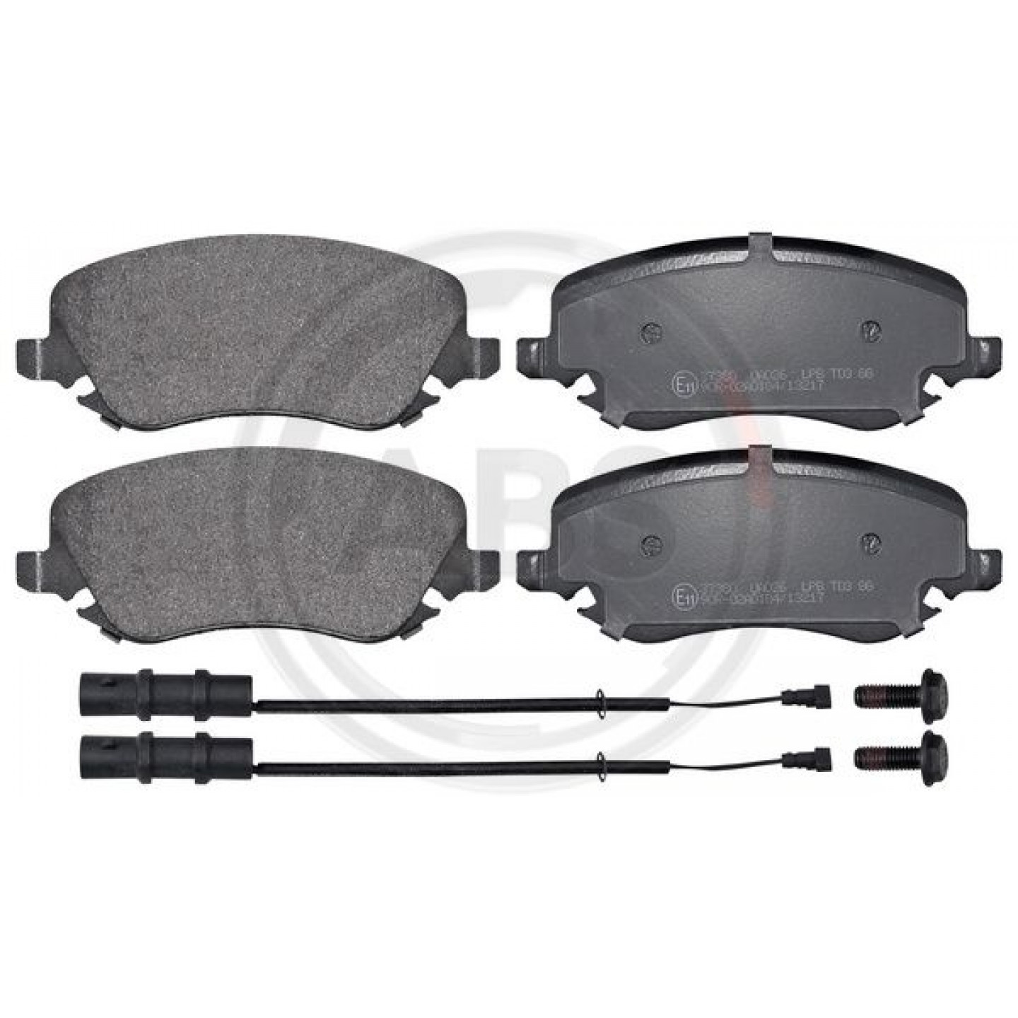 Kit pastiglie freno, Freno a disco A.B.S. 37380
